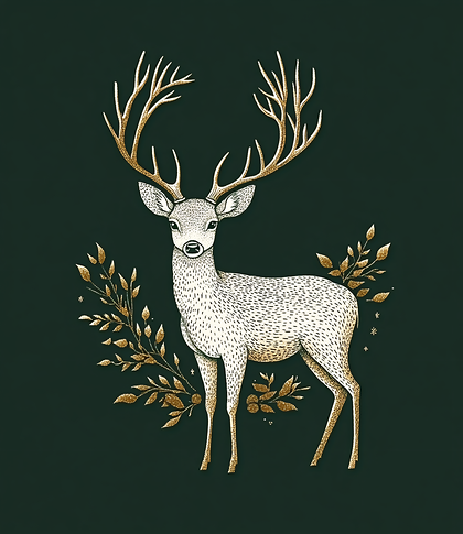 Elegant Forest Deer