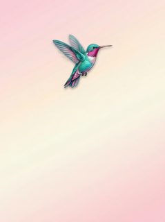 hummingbird pastel gradient