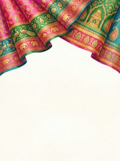 indian textile border