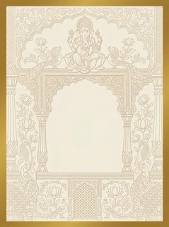 indian wedding invitation