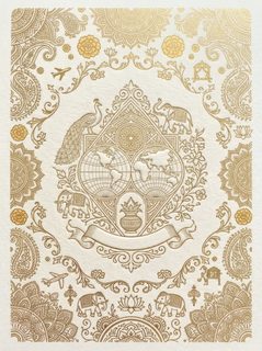 indian wedding invitation