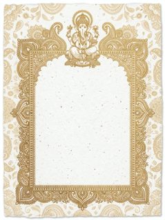Ganesha Wedding Invitation