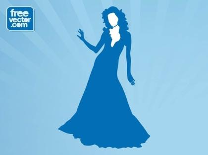 Elegant Lady Free Vector