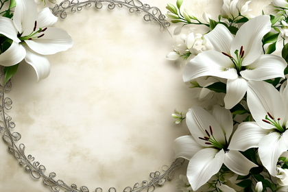 Elegant Lily Floral Design