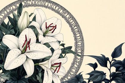 Elegant Lily Floral Design