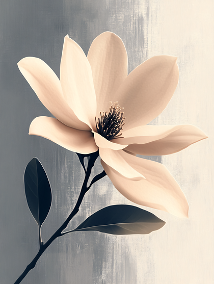 Elegant Magnolia Bloom