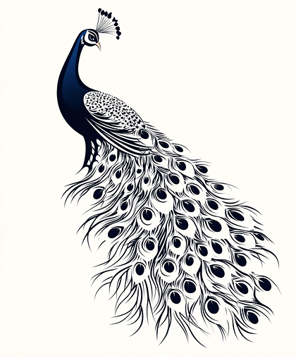 Elegant Peacock