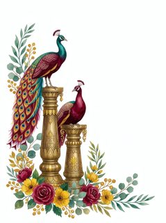 ornamental peacocks flowers
