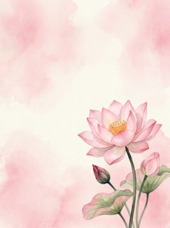 Pink Lotus Background