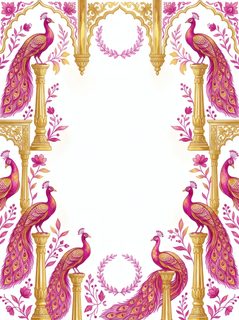 Peacock Border
