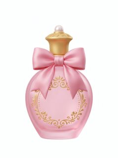 pink perfume bottle