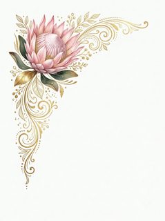 protea corner illustration