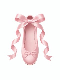 pink ballet flat