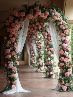 Elegant Rose Archway