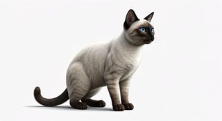 siamese cat portrait