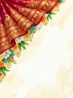 Indian Saree Frame