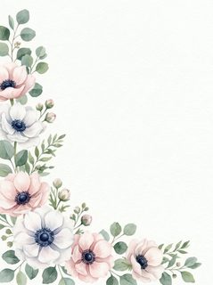 watercolor-anemone-border