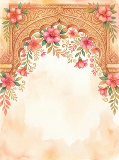 indian floral arch