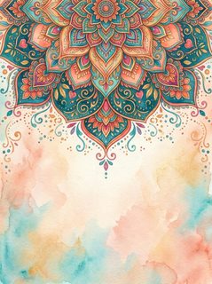 watercolor-mandala-background