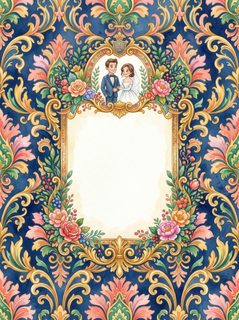 wedding invitation frame