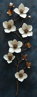 floral branch wall art