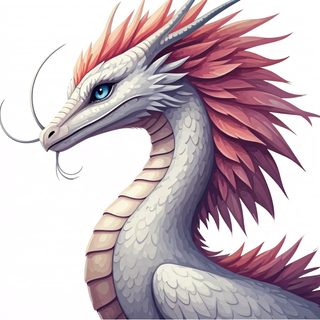 ethereal fantasy dragon