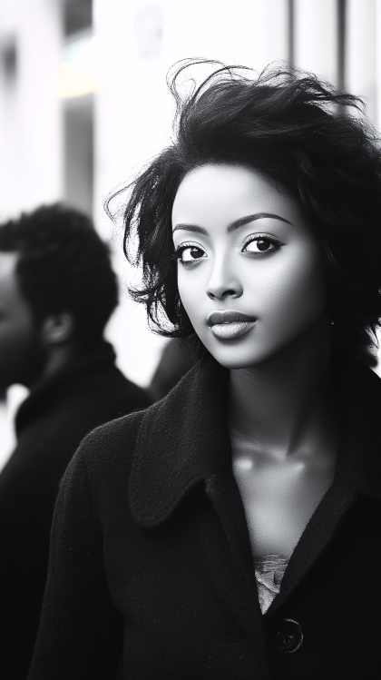 Elegant Woman Portrait