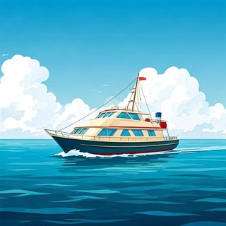 yacht cruising