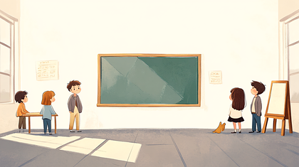 Elementary Classroom Scene