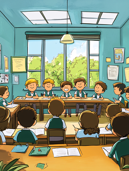 Elementary School Classroom
