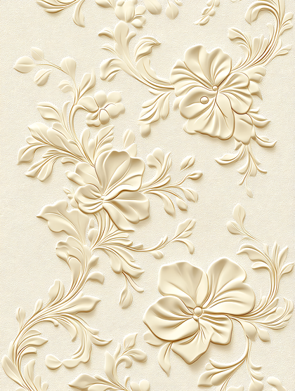 Embossed Floral Design