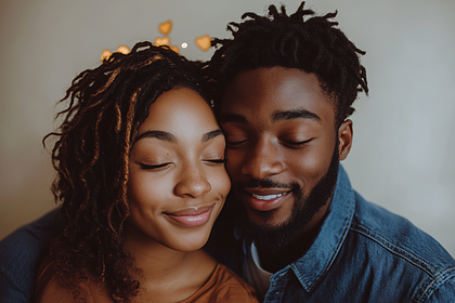 Embraced Couple