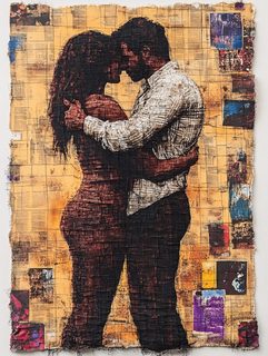 Embracing Couple