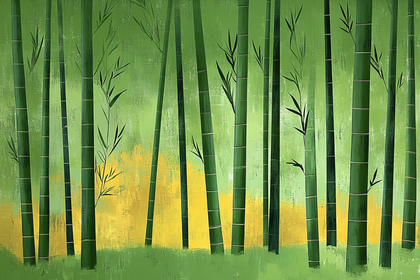 Emerald Bamboo Grove