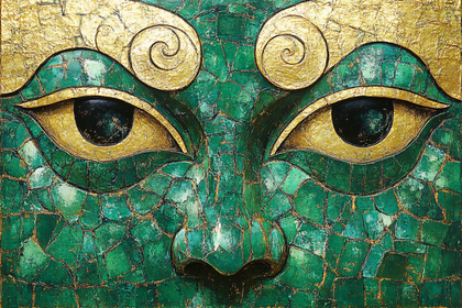Emerald Buddha Eyes