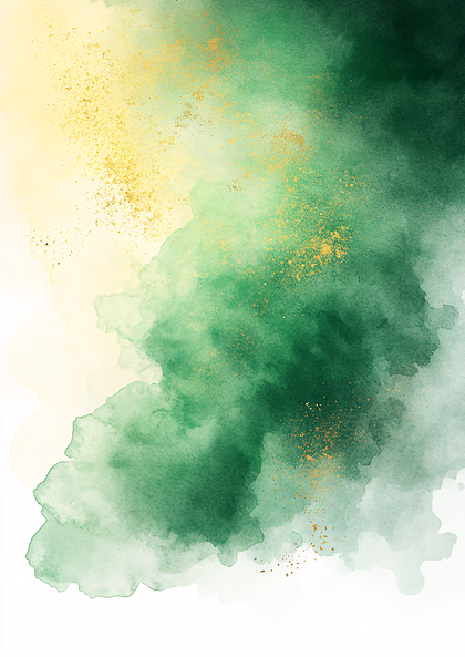 Emerald Green Watercolor Texture