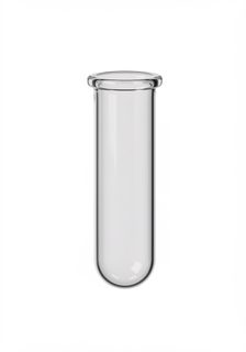 clear glass test-tube