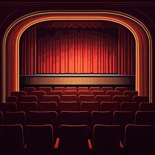 empty theater stage