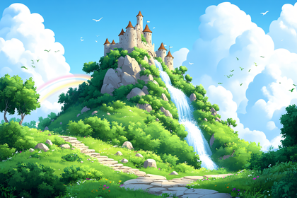 Enchanted Castle on a Hill