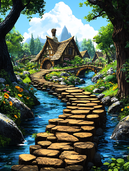 Enchanted Cottage by the River