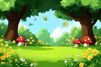 Enchanted Forest Glade