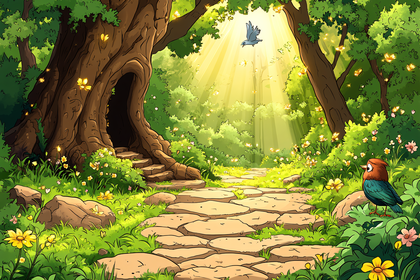 Enchanted Forest Path