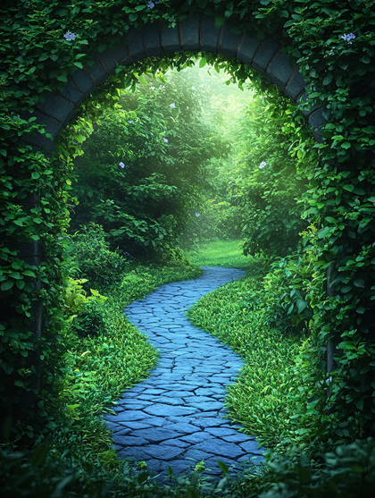 Enchanted Garden Path