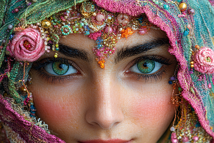 Enchanting Emerald Gaze