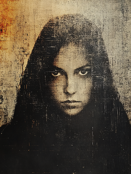 Enigmatic Woman Portrait