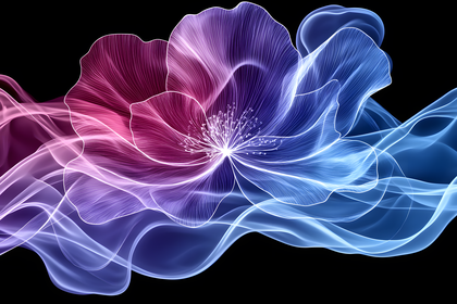 Ethereal Floral Bloom