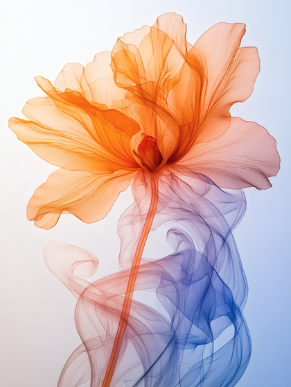 Ethereal Flower Bloom