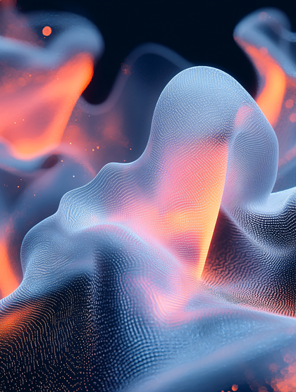 Ethereal Flowing Mesh