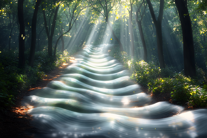 Ethereal Forest Path
