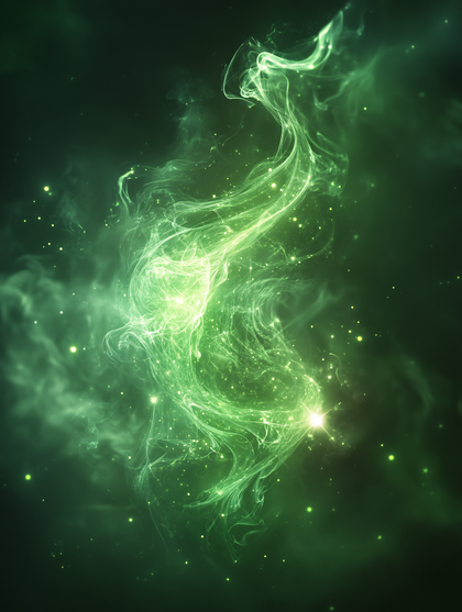 Ethereal Green Nebula